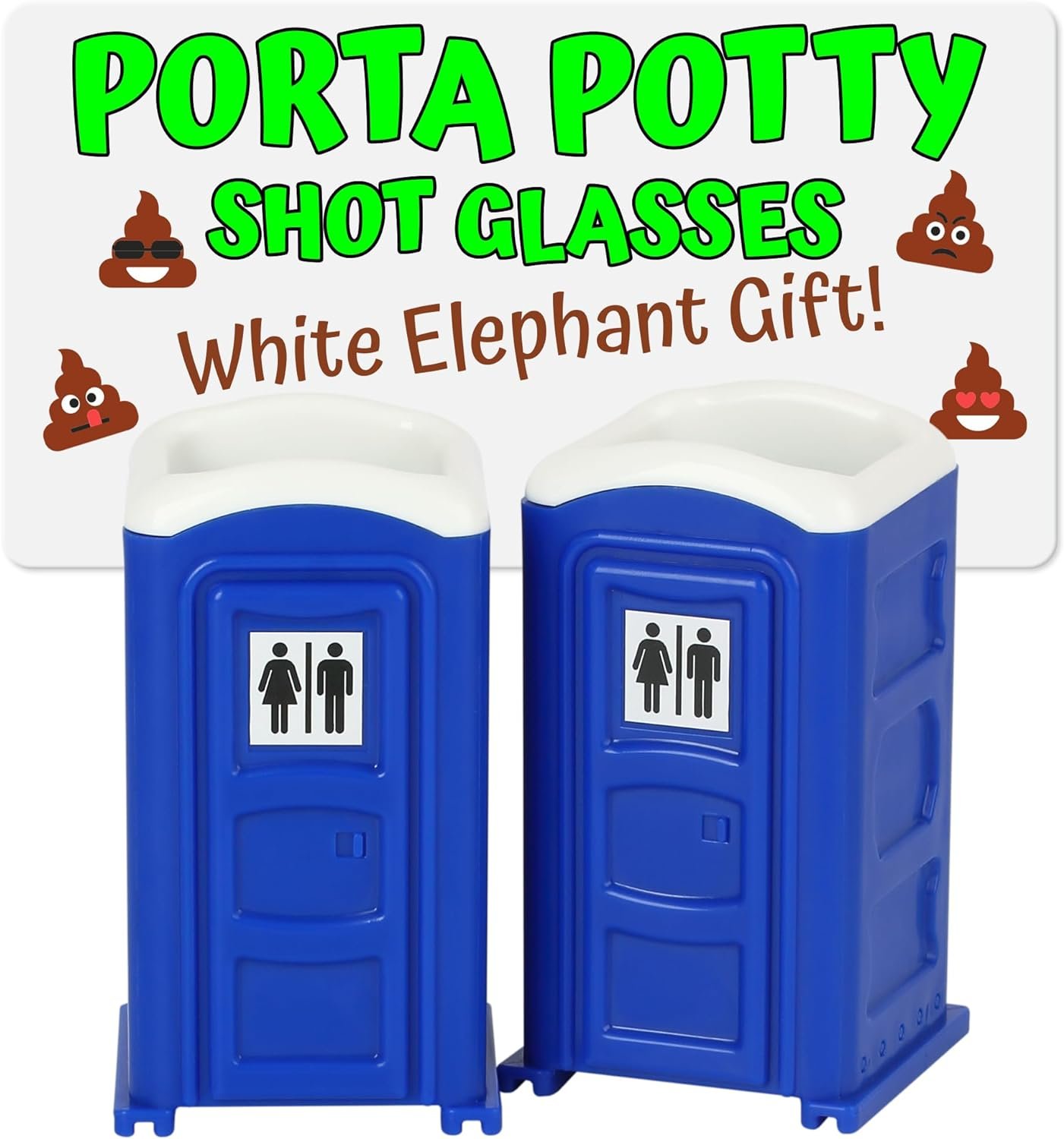 Porta Potty Shot Glasses