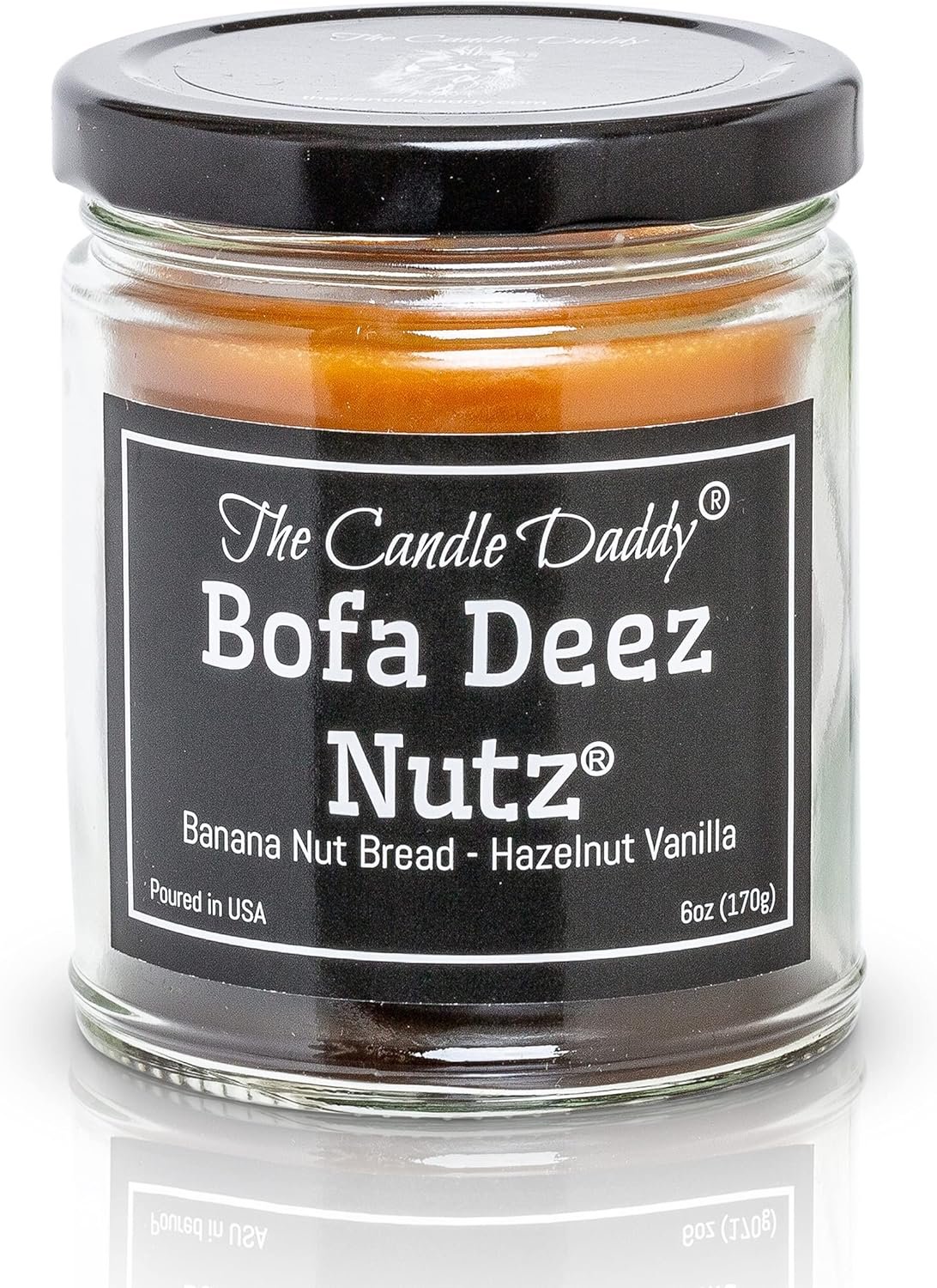 Bofa Deez Nutz- Banana Nut Bread n Hazelnut Vanilla- Scented Candle- Double Pour